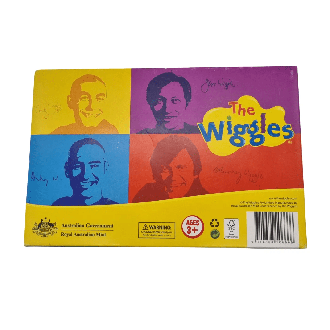 2021 The Wiggles 30th Anniversary 6-Coin Collection (WR 1342282)