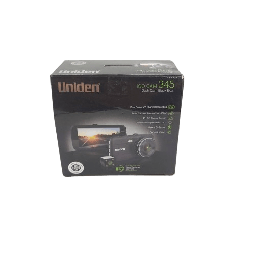Uniden Dash Cam IgoCam345 Black With Original Packaging (NA 1349965)