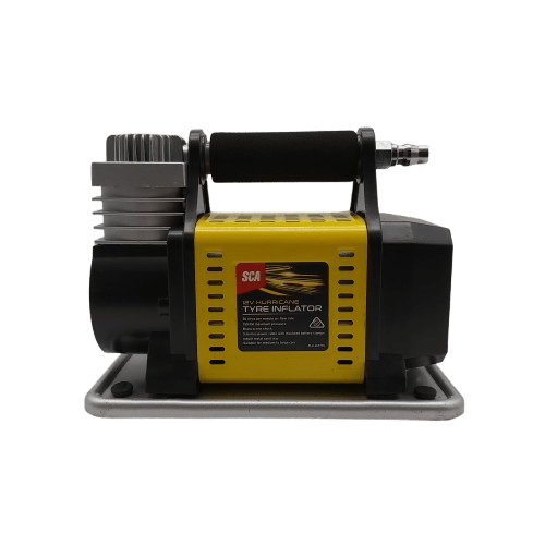 SCA Hurricane 12V 150PSI 50LPM Tyre Inflator With Carry Bag (CP 1338146)