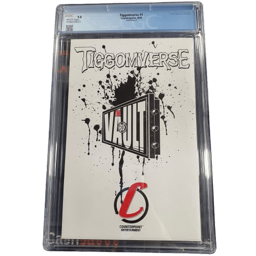 Counterpoint Comics – Tiggomverse B&W Edition | Graded Comic + Safety Case (MR)