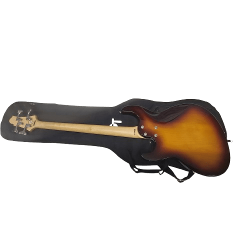 Greg Bennett Bass Guitar Brown – With Case – Like New (CP) 1342910