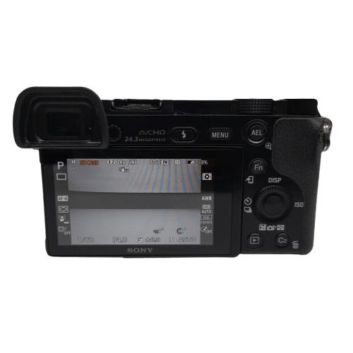Sony Alpha a6000 Mirrorless Digital Camera with Lens and Accessories