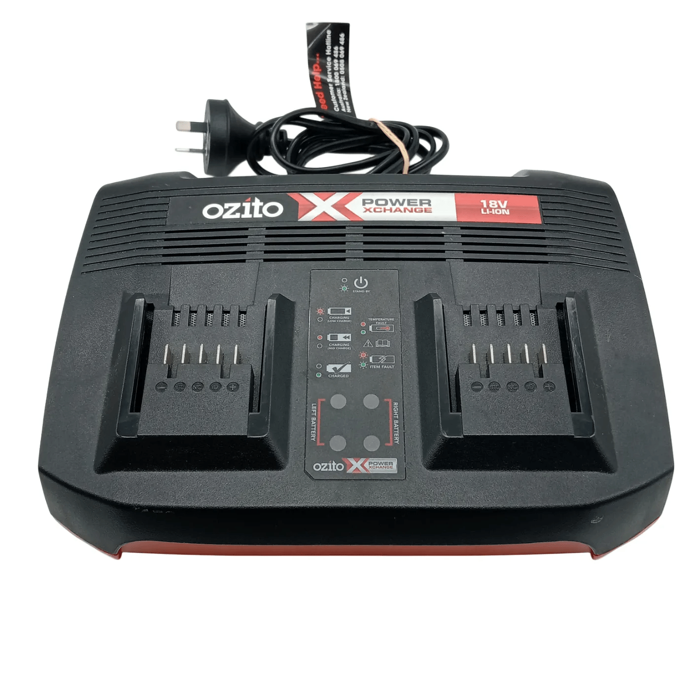 Ozito PXMBC-002 Power X-Change 18V Dual Battery Fast Charger (WR 1340997)