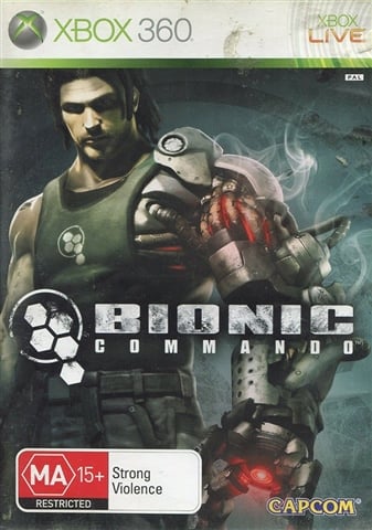 Bionic Commando Xbox360 Game – Good With Manual