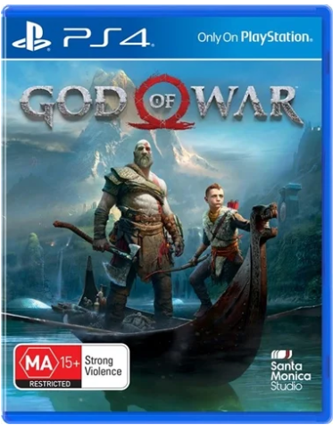 God of War Playstation 4 Game Good Condition No Manual
