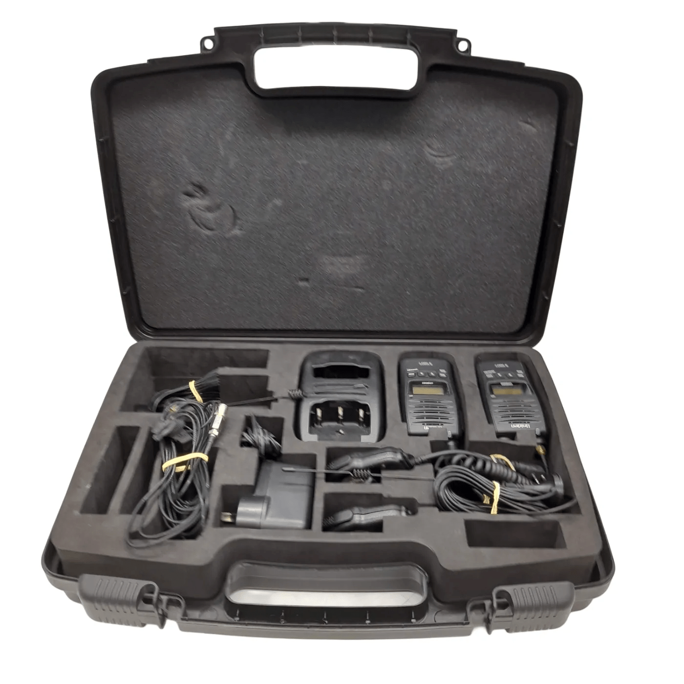 Uniden UH850S 5 Watt UHF Waterproof CB Handheld Radio Twin Pack + Case + Charger + Microphones + Antennas (WL 1356414)