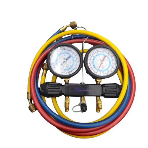 CPS Pro-Set MT2T7P5AA Workingmans Manifold Gauges in Soft Case