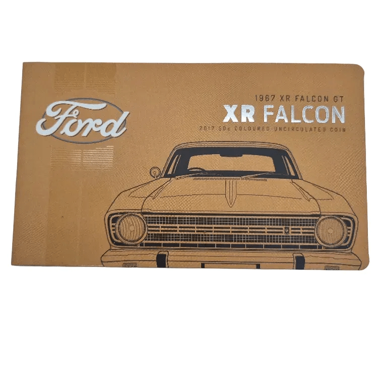 2017 50c 1967 XR Falcon GT Coin Uncirculated Royal Australian Mint