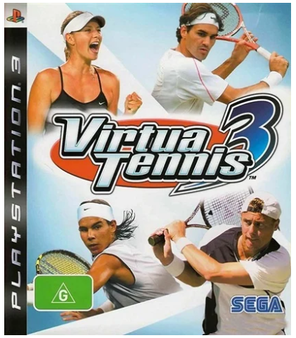 Virtual Tennis 3 Playstation 3 Game – Good Condition With Manual
