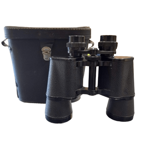 Superoptic 7×50 Binoculars – Fully Coated Optics, 7.1° Field of View – Black with Case (GE 1345891)