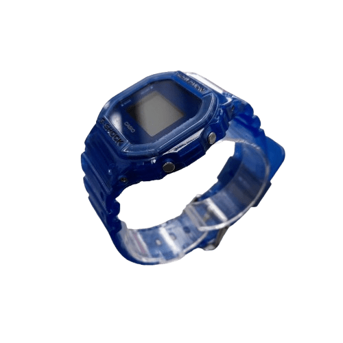 Casio G-Shock Digital Quartz Watch 5600 Series Skeleton Blue (LN)