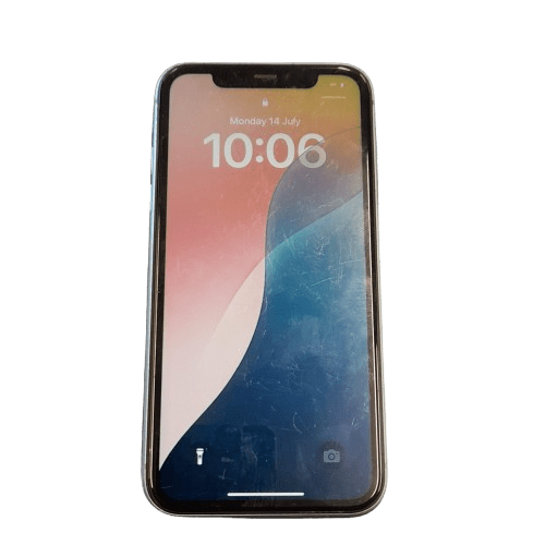 iPhone 11 128GB Green (Model A2221) – Scratched Screen Fully Functional & Back Camera Issue (GE 1347149)