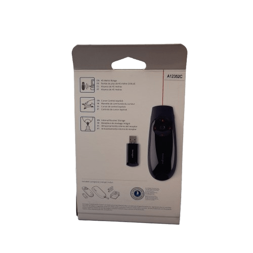 Kensington Presenter Expert Wireless Red Laser Pointer And Cursor Control M01665-PRS (JN)