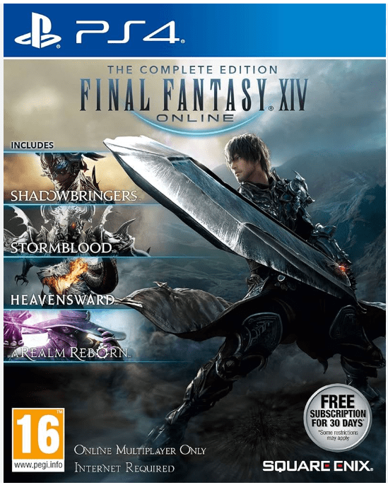 Sony Playstation 4 Final Fantasy XIV The Online Complete Edition, Very Good Condition, With Case No Manual (CP 1306971)