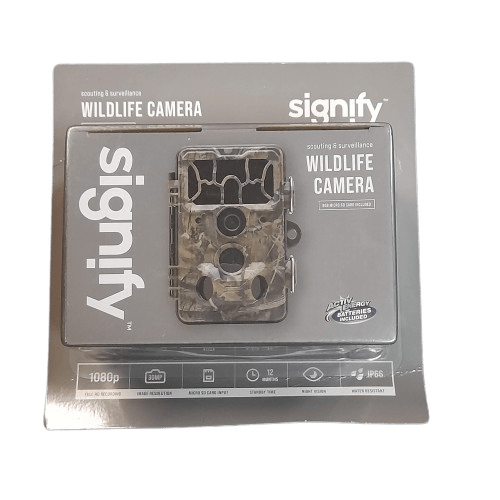 Signify Wildlife Camera Ea2204 Brown Like New In Box