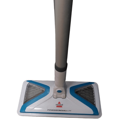 Bissell Steam Mop 2233F, White & Blue, 240V, Very Good Condition **PICK UP ONLY**