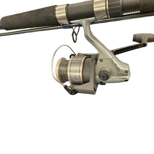 Shimano Fishing Rod & Reel Techniunm Plus 80 Blue Silver With Reel **Local Pick Up Only**