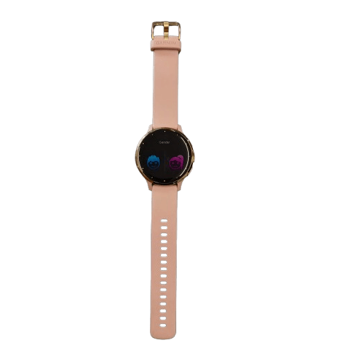 Garmin Venu 3S Soft Gold Bezel w Dust Rose Case ( GE )