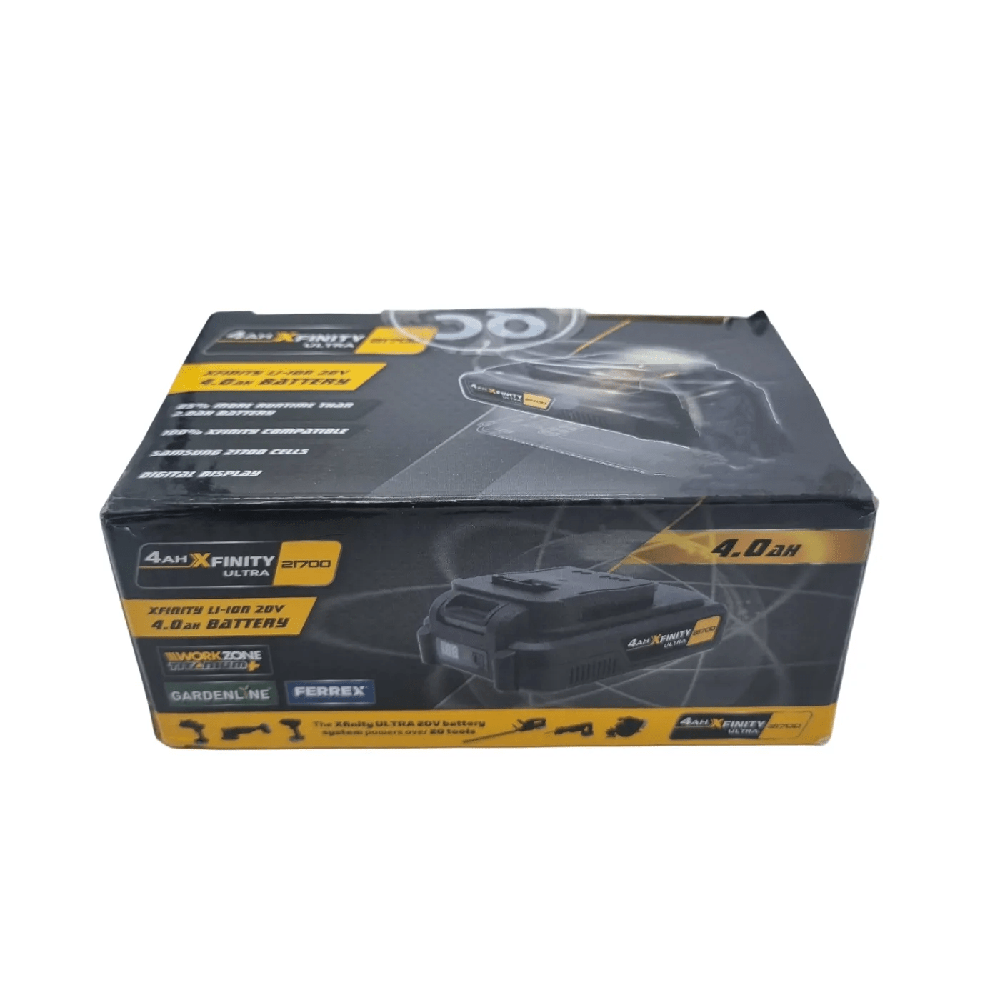 XFinity Ultra 4AH Tool Battery In Box (Works For Aldi Brand Tools)