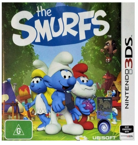 The Smurfs Nintendo 3DS Game – Card Only