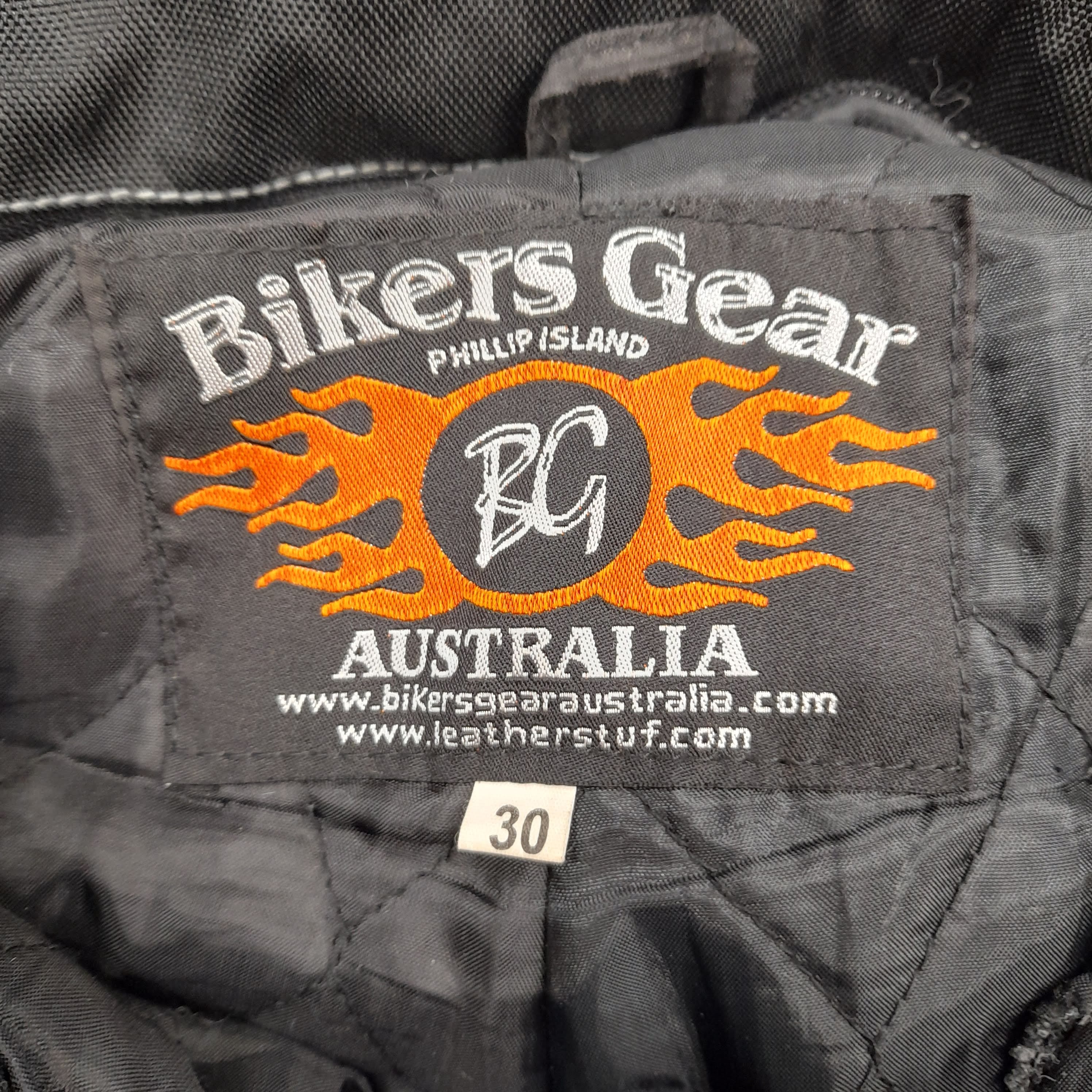 Bikers Gear Australia Phillip Island Motorcycle Pants Size 30