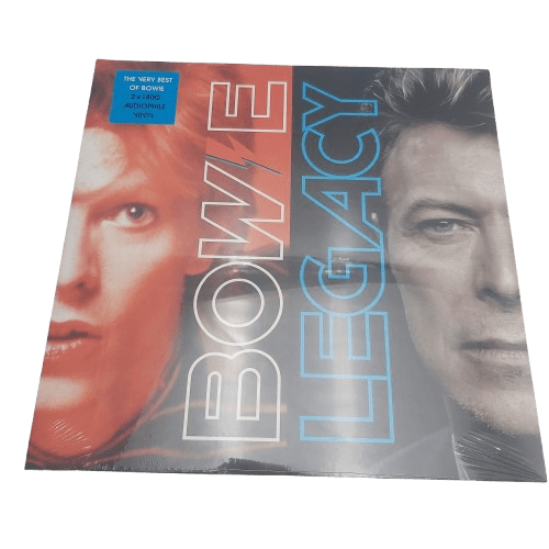 David Bowie Legacy Vinyl LP Album, Like New, Sealed In Shrinkwrap, Small Tear In Wrap (NA 1354709)