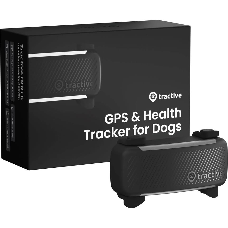 Tractive GPS Tracker for Dogs FVCQFRMM Like new In Box