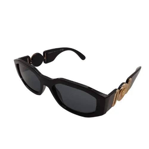 Versace 4361 Medusa Biggie Sunglasses – Gold/Black with Hard Case