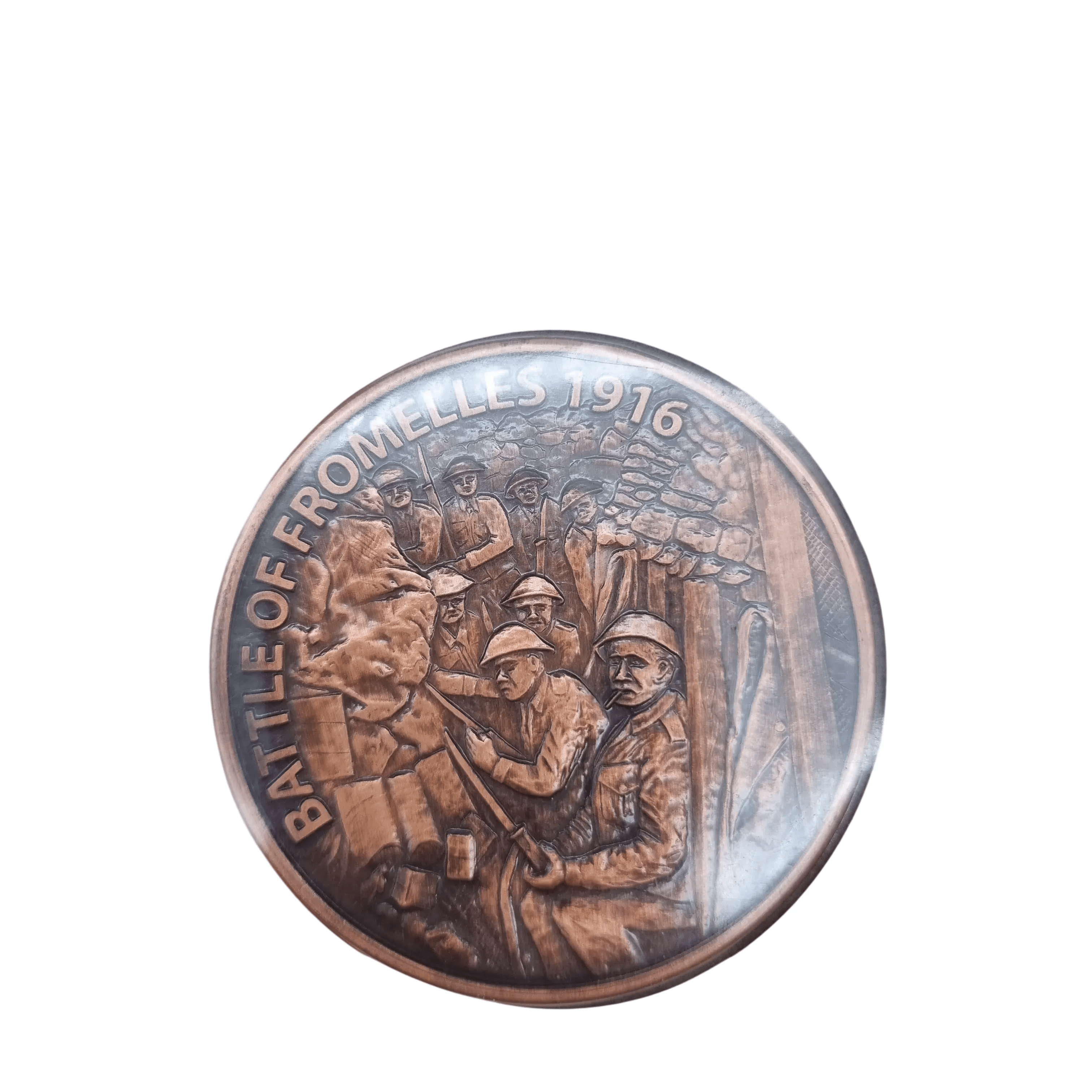Australia 2016 Battle of Fromelles Medallion Limited Edition # 1447/2000