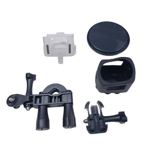 Qaction Camera 360AC-FHD With Accessories & Charger