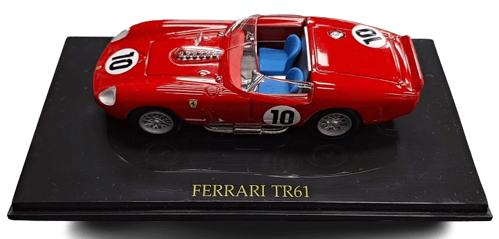 Ferrari TR61 Collectable Model Car 1:64 Scale with Case