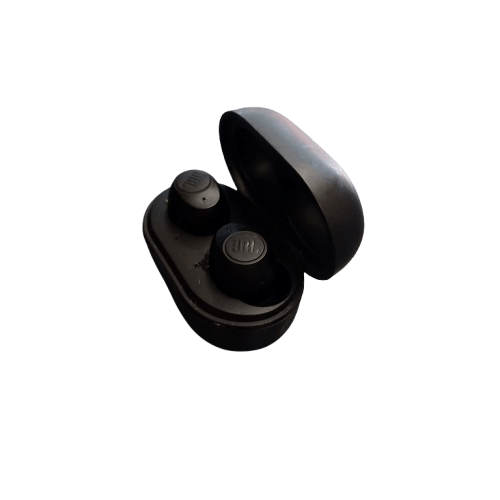 JBL TUNE115TWS Earbuds, Black, Average Condition, Some Scuffing To Case, With Charge Case Only