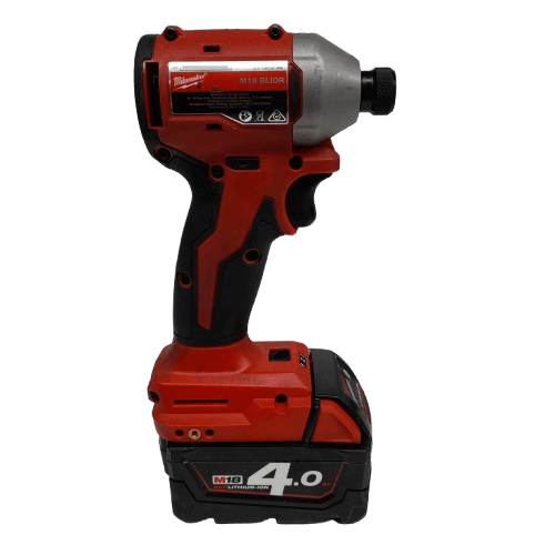 Milwaukee M18 BLIDR 18V Brushless Impact Driver with 4.0Ah Battery