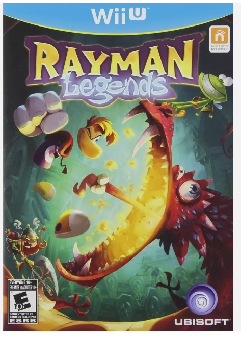 Rayman Legends Wii U Game Good Condition Without Manual