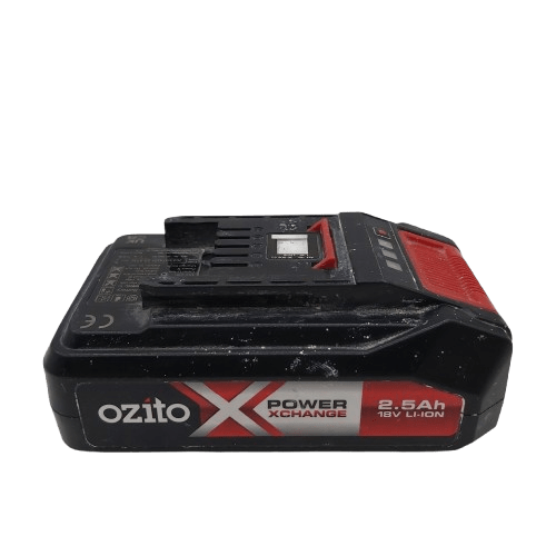 Ozito PXBP-250 18V 2.5Ah PowerXchange Battery, Good Condition, Some Paint Spatter Marks (NA 1353022)