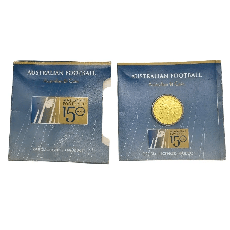 2008 $1 150 Years Australian Football Uncirculated Coin Royal Australian Mint
