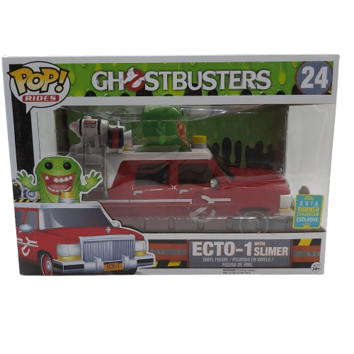 Ghostbusters Ecto-1 With Slime #24 Pop Rides Funko Figurine In Box Good Condition (CP-1353367)