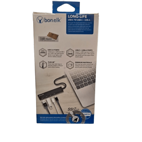 Bon.elk USB-C toUSB-C/A 4 Port Hub