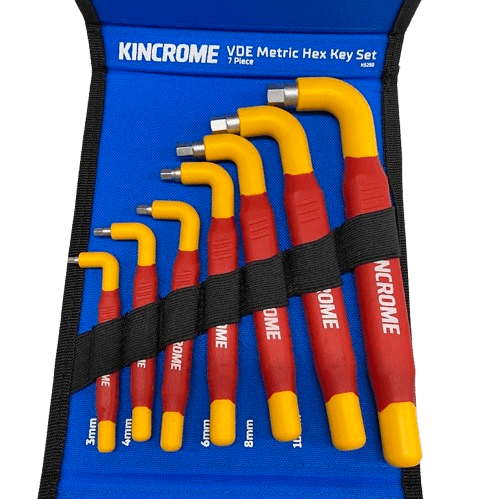 Kincrome K5250 VDE Hex Key Set (NG1347057)