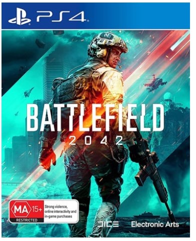 Battlefield 2042 PS4 Game Good No Manual