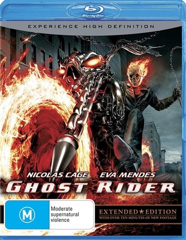Ghost Rider Extended Edition Blu-Ray Good Condition (GE)