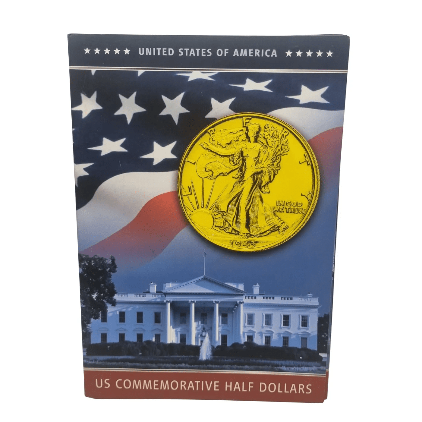 US COIN SET WAR POPPY COMMERMORATIVE  HALF DOLLAR- GOLD EDITION
