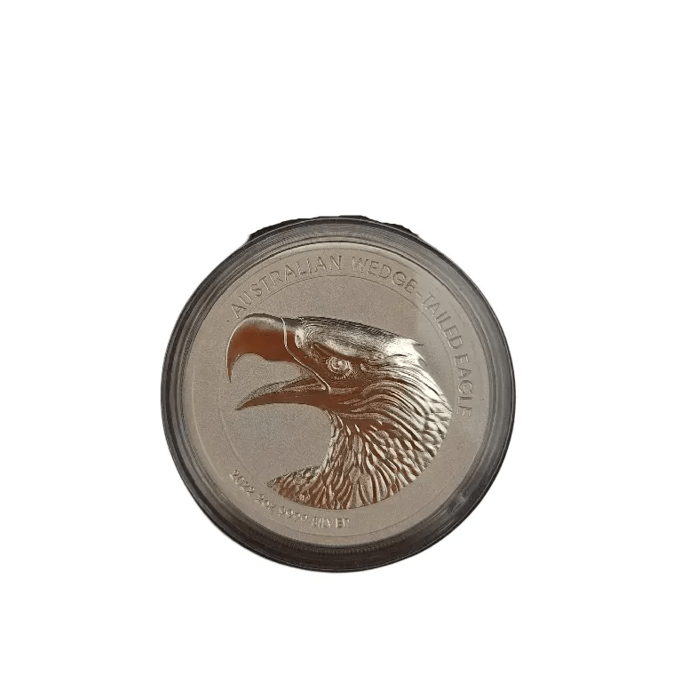 The Perth Mint: Australian Wedge-tailed Eagle – 2022 2oz Silver Enhanced Reverse Proof High Relief Piedfort Coin (#1061/2000)