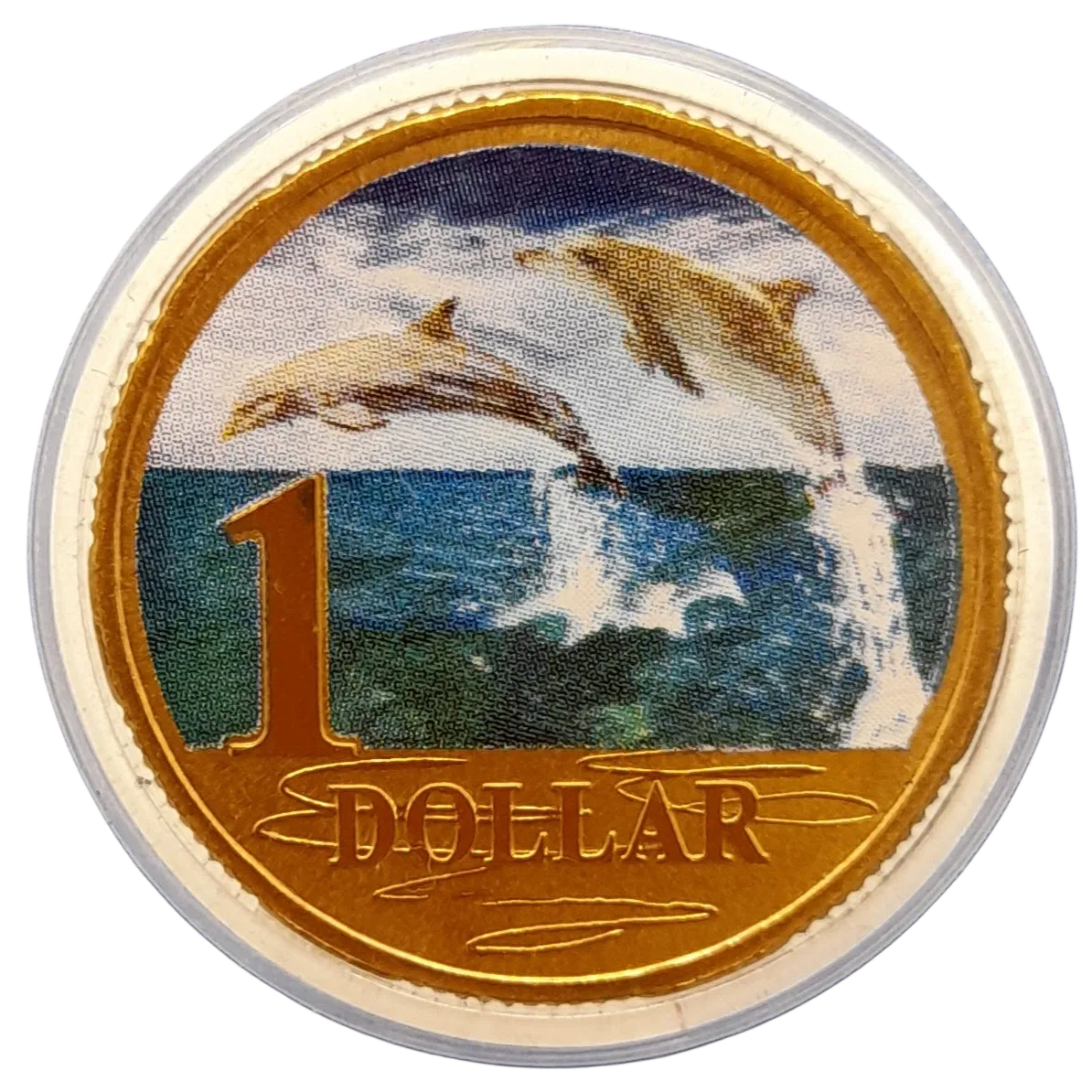 Bottlenose Dolphin Ocean Series $1 2006 Royal Australian Mint
