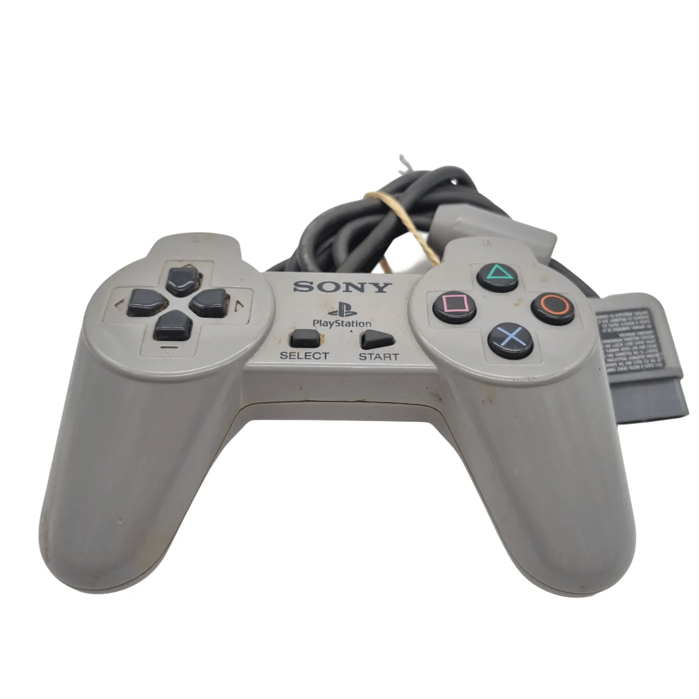 Sony PlayStation 1 Controller – Grey (Original Model) (WR 1346825)