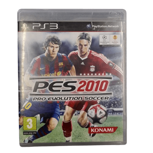 Sony Playstation 3 PES 2010 Pro Evolution Soccer, Excellent Condition, With Case + Manual (GE)