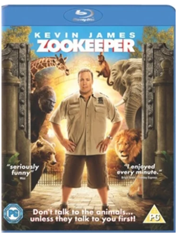 Zookeeper Blu Ray Very Good Condition