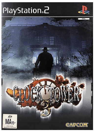 Playstation 2 Game Clock Tower 3, Good Condition, Some Light Marks, With Case & Manual