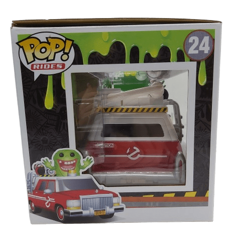 Ghostbusters Ecto-1 With Slime #24 Pop Rides Funko Figurine In Box Good Condition (CP-1353367)