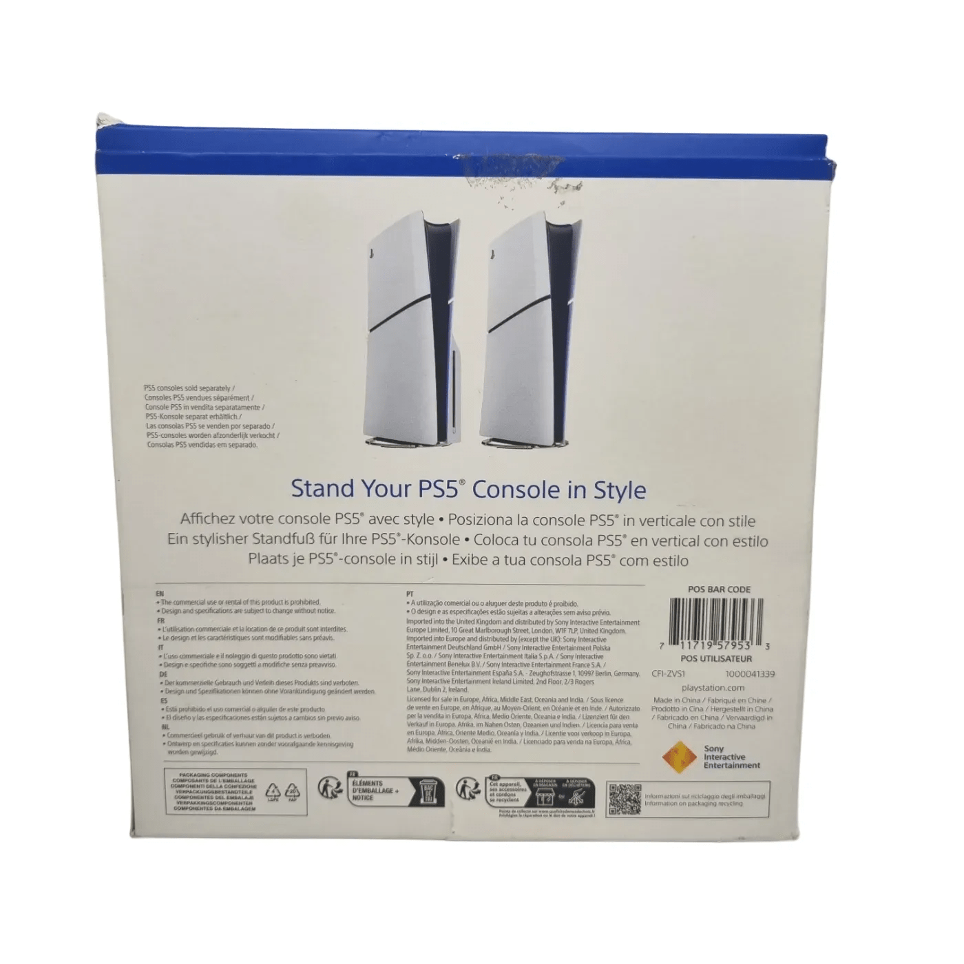 Sony Vertical Stand For PS5 CFI-ZVS1